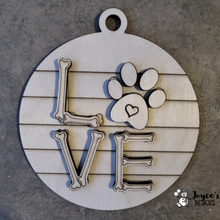 Load image into Gallery viewer, Dog Bone Love Ornament
