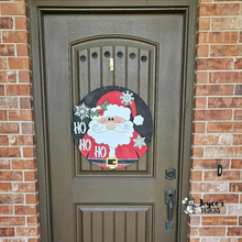 Load image into Gallery viewer, Ho ho Ho Santa doorhanger
