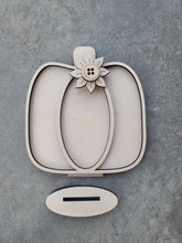Load image into Gallery viewer, Sweater Pumpkin Shelf Sitter Set
