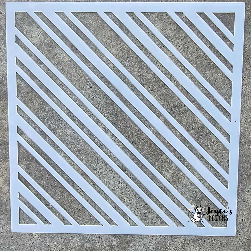 Candy Cane stencil 5.5x5.5