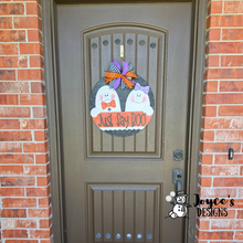 Load image into Gallery viewer, Just Say Boo doorhanger
