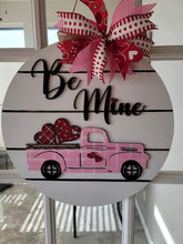 Load image into Gallery viewer, Be Mine Truck Valentine&#39;s Day Doorhanger
